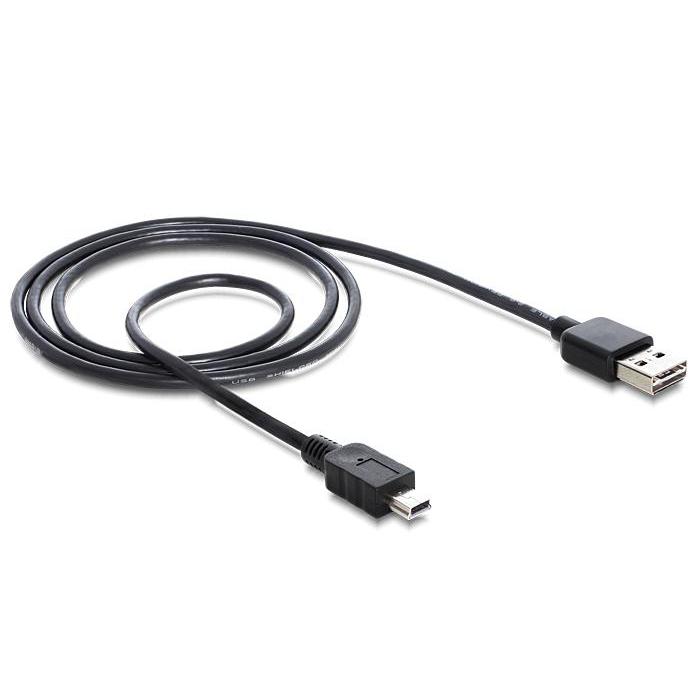Delock Kabel EASY-USB 2.0 Type-A Stekker > USB 2.0 Type Mini-B Stekker - Delock