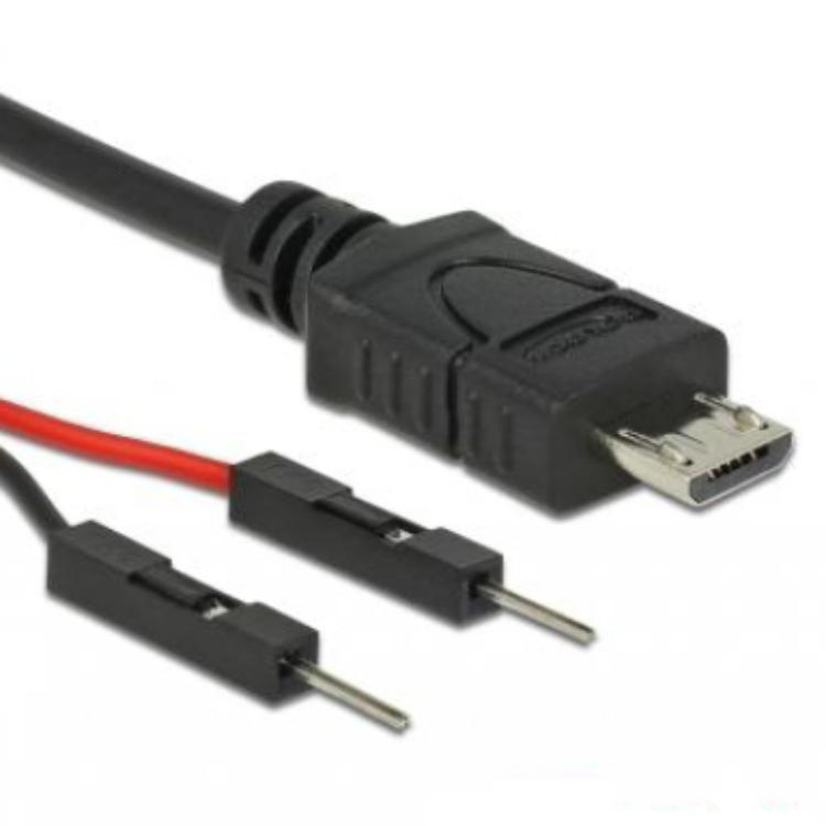 Pin header naar USB micro B kabel - Delock