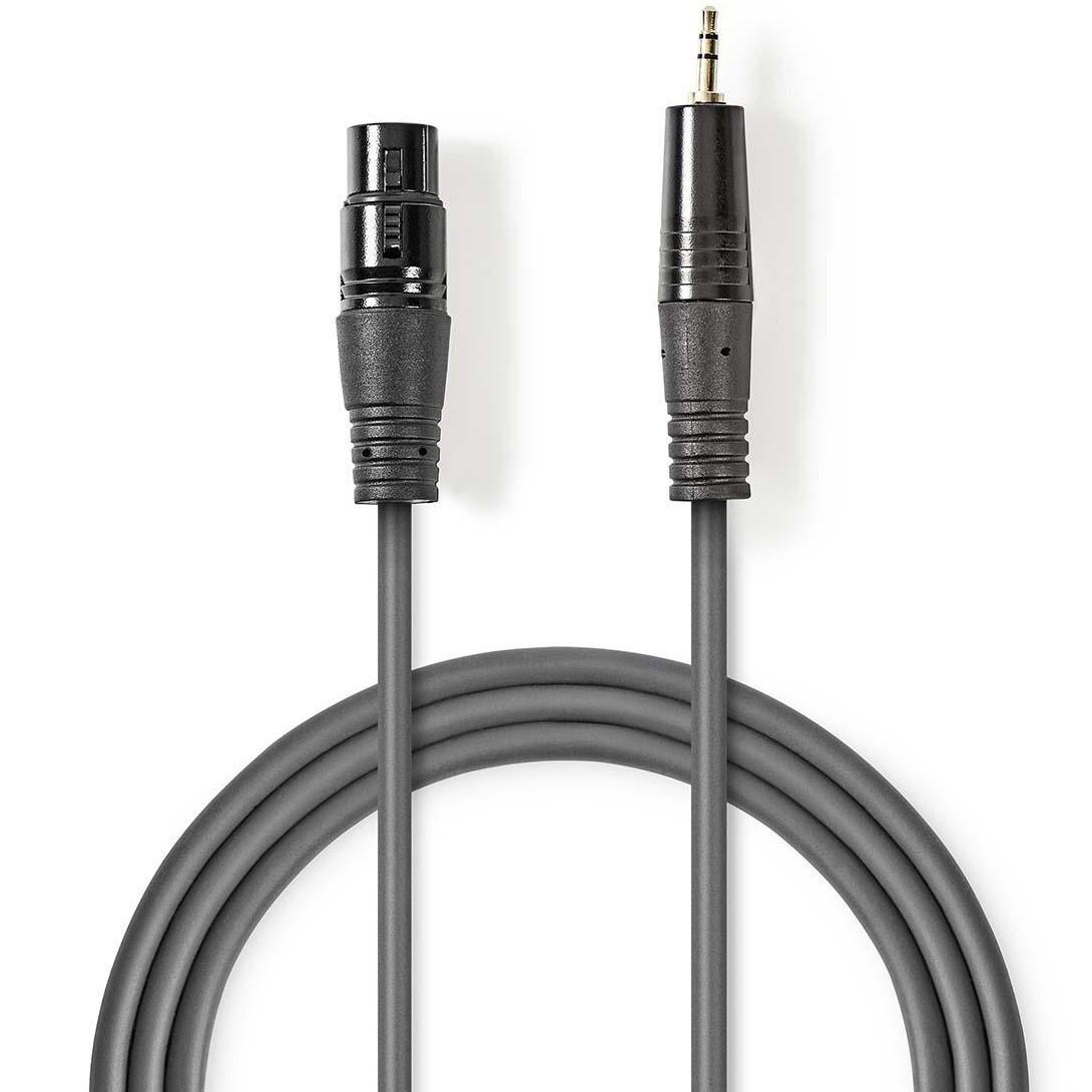 XLR - Jack kabel - Stereo - Gebalanceerd - Nedis