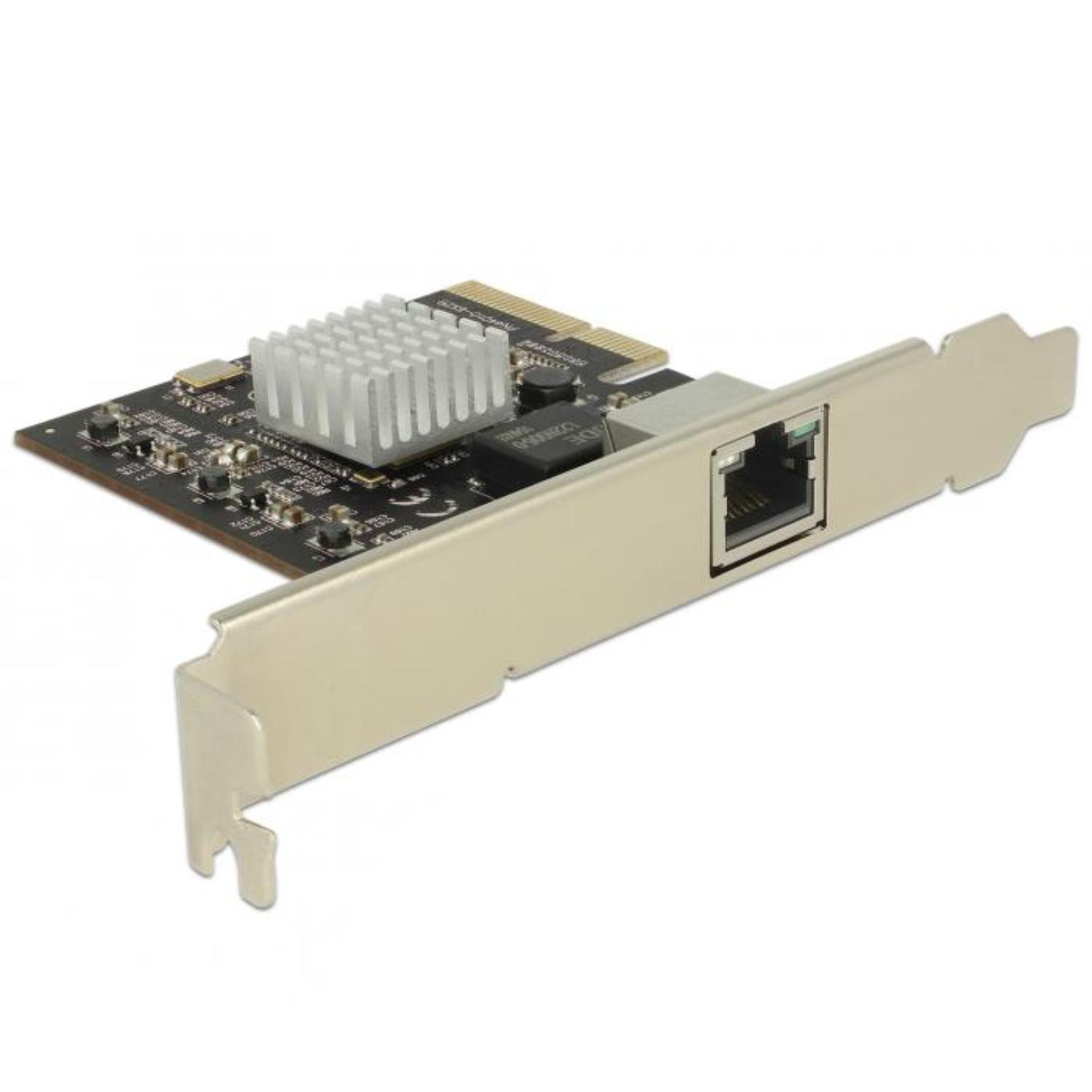 Delock PCI Express-kaart > 1 x 10 Gigabit LAN NBASE-T RJ45 - Delock