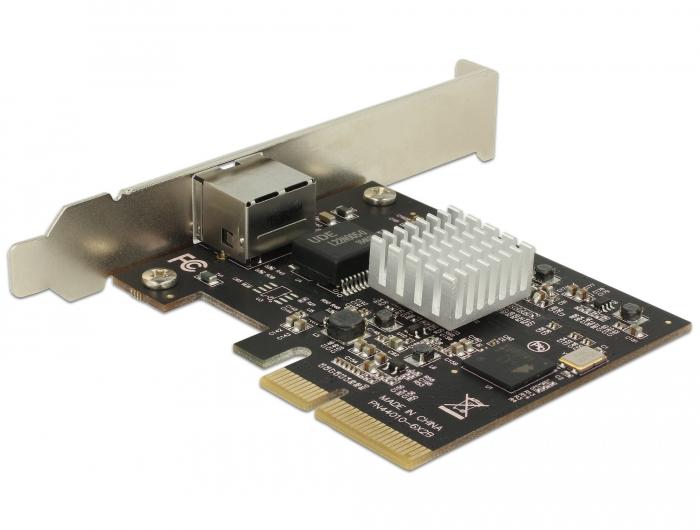 Delock PCI Express-kaart > 1 x 10 Gigabit LAN NBASE-T RJ45 - Delock