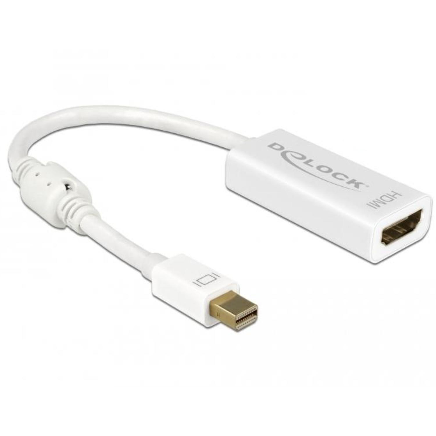 Delock Adapter mini DisplayPort 1.2 Stekker > HDMI-aansluiting 4K Pa - Delock