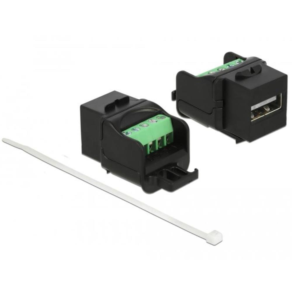 USB A naar 5‑pins aansluitblok keystone - Delock