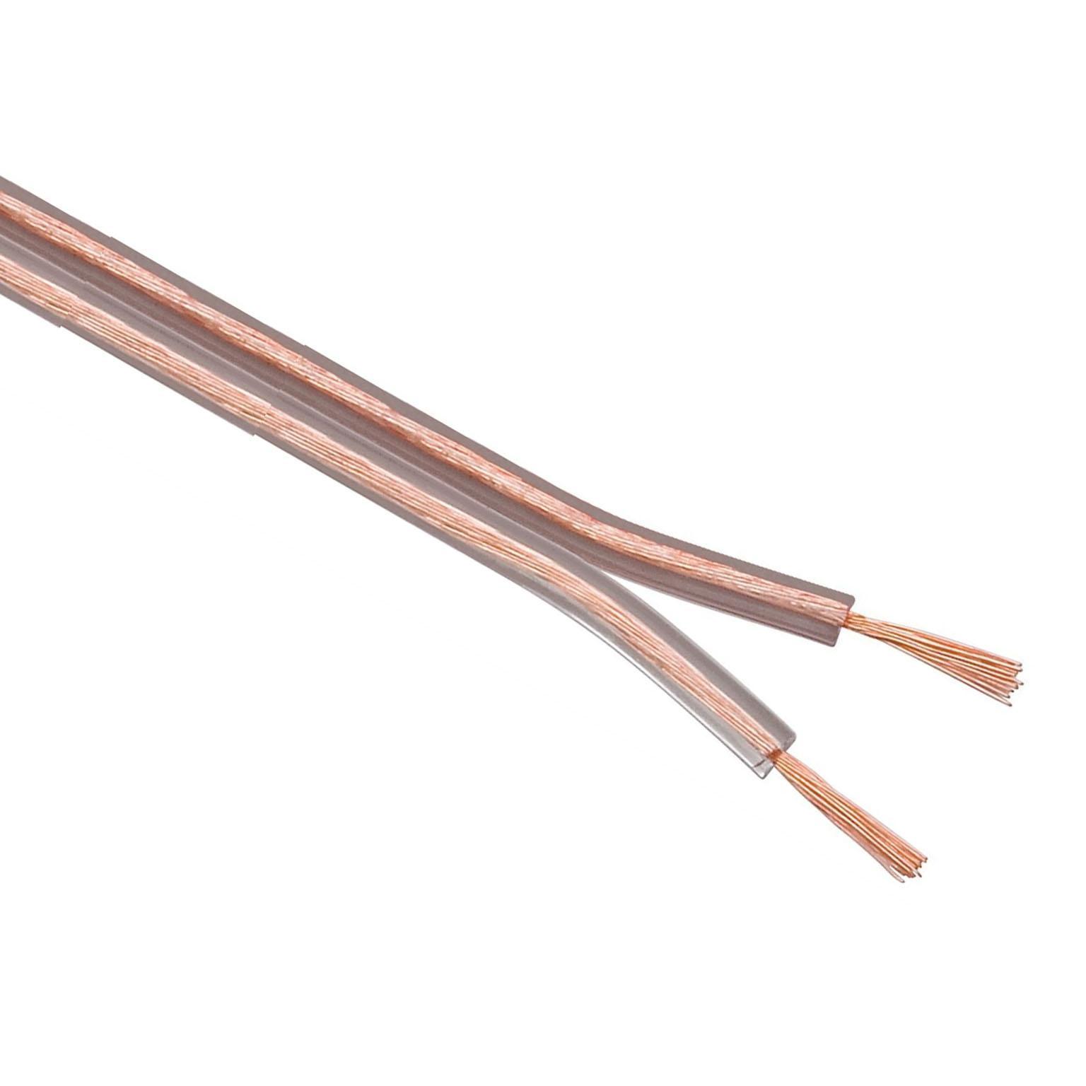 Câble Haut-Parleur 0.75 mm² en cuivre OFC - rouleau de 10 mètres