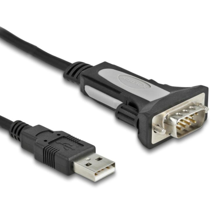 Delock USB Type-A naar RS-232 DB9 adapter 3 m - Delock