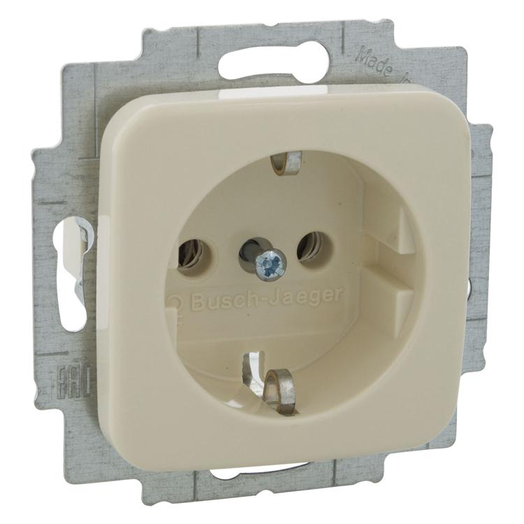 Inbouw stopcontact - 1-voudig - Bush-Jaeger