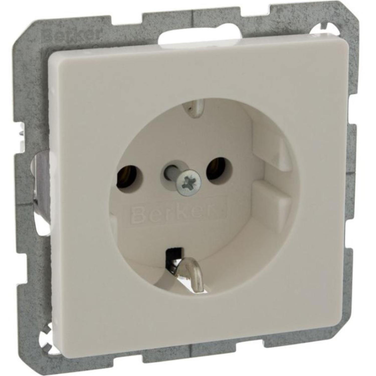 Inbouw stopcontact - 1-voudig - BERKER