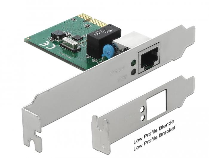 Delock PCI Express kaart 1 x Gigabit LAN - Delock