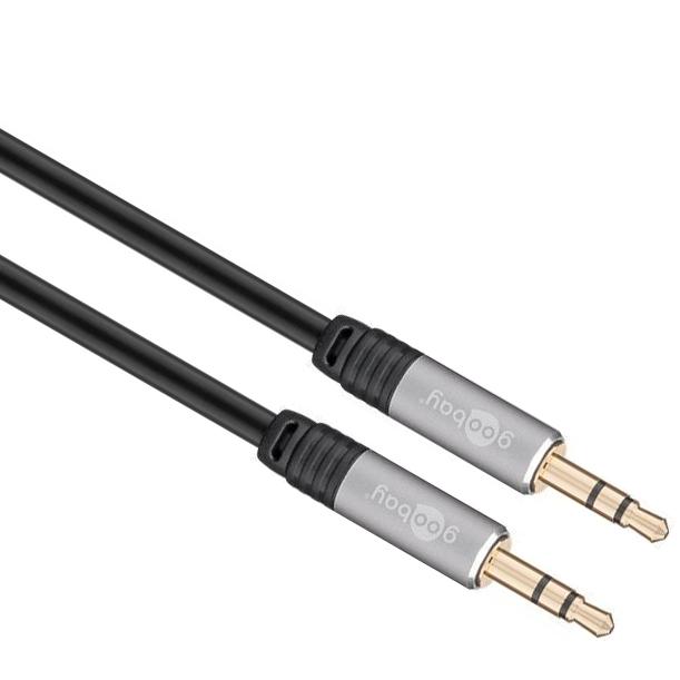 Câble jack 3,5 mm à 3,5 mm - Goobay