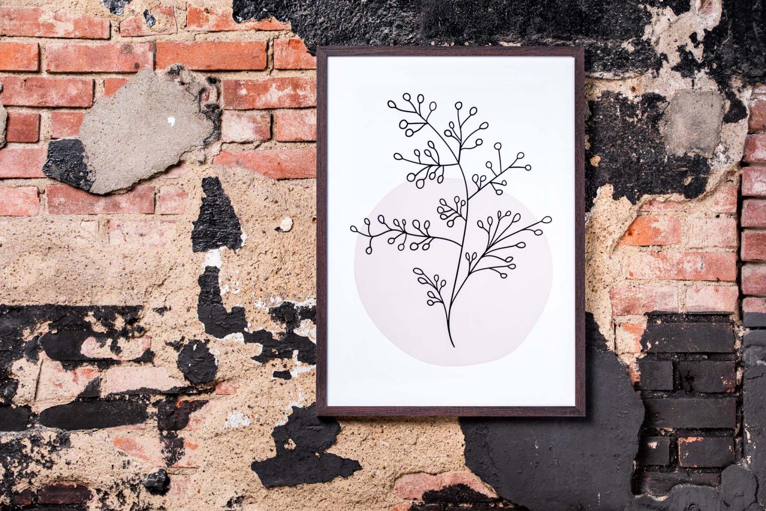 Fotolijst Modern - 40x50cm - Donkerbruin