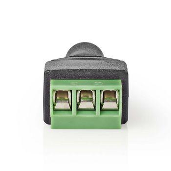 CCTV-Beveiligingsconnector 5x 3-aderig naar 3,5 mm Female - Nedis