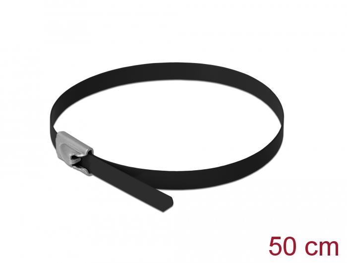 Tie-Wrap - 500 mm - Zwart - Delock