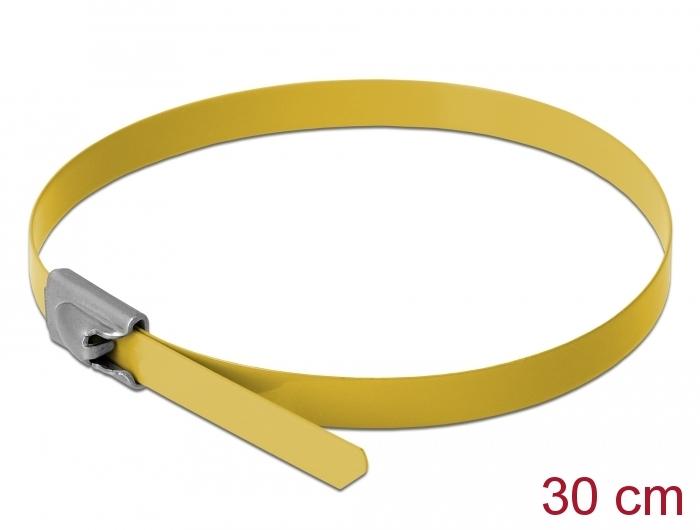 Tie-Wrap - 300 mm - Geel - Delock