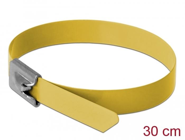 Tie-Wrap - 300 mm - Geel - Delock