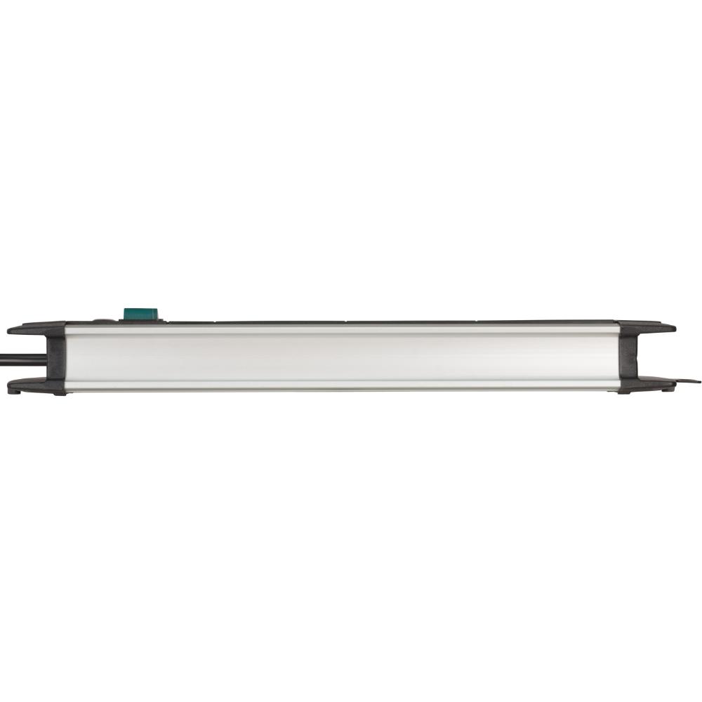 Premium alu 2x6 avec interrupteur. 3m - Brennenstuhl