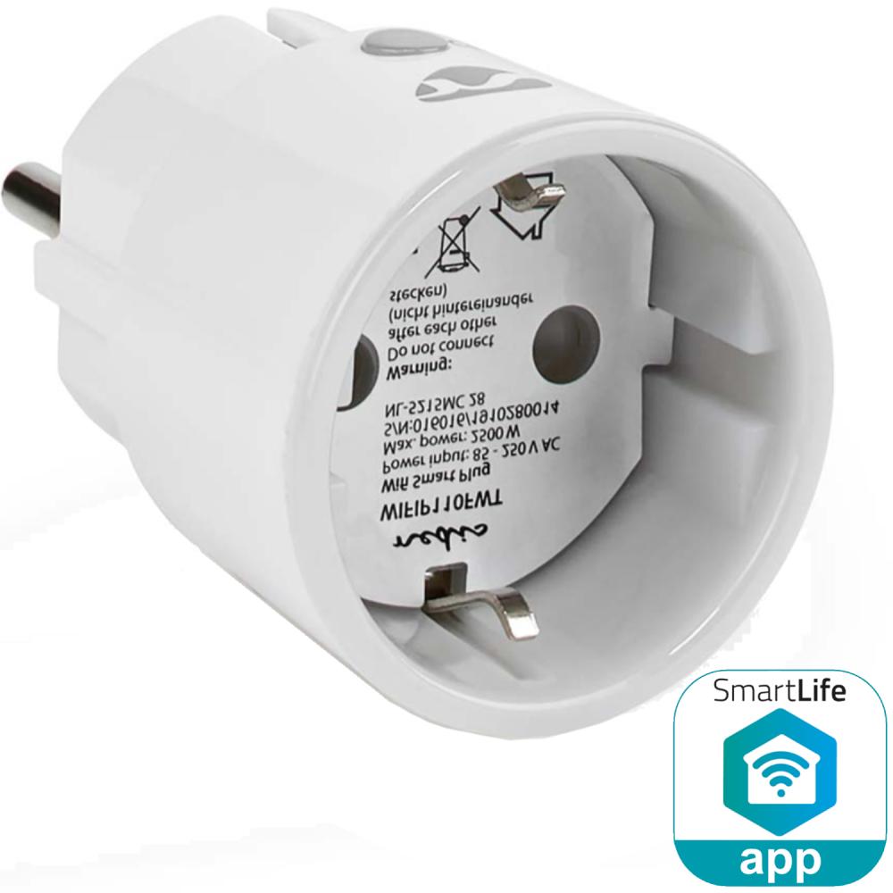 Smart stekker - Stroommeter - Nedis