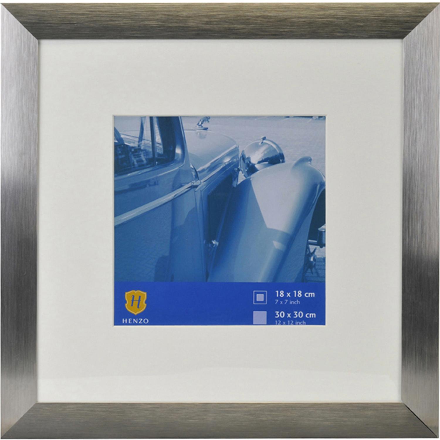 Cadre photo Lucerne - 30x30 cm - Gris foncé