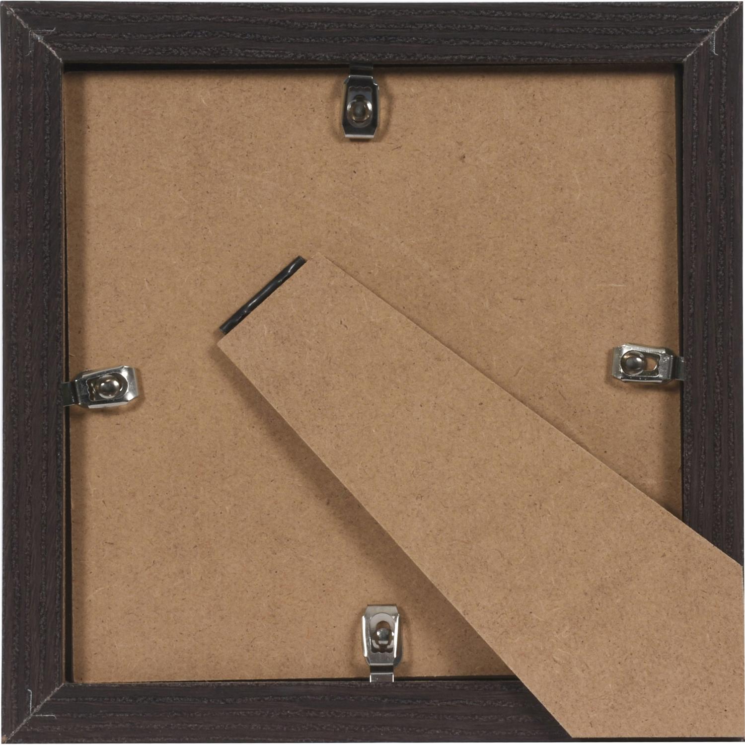 Fotolijst Modern - 15x15cm - Donkerbruin
