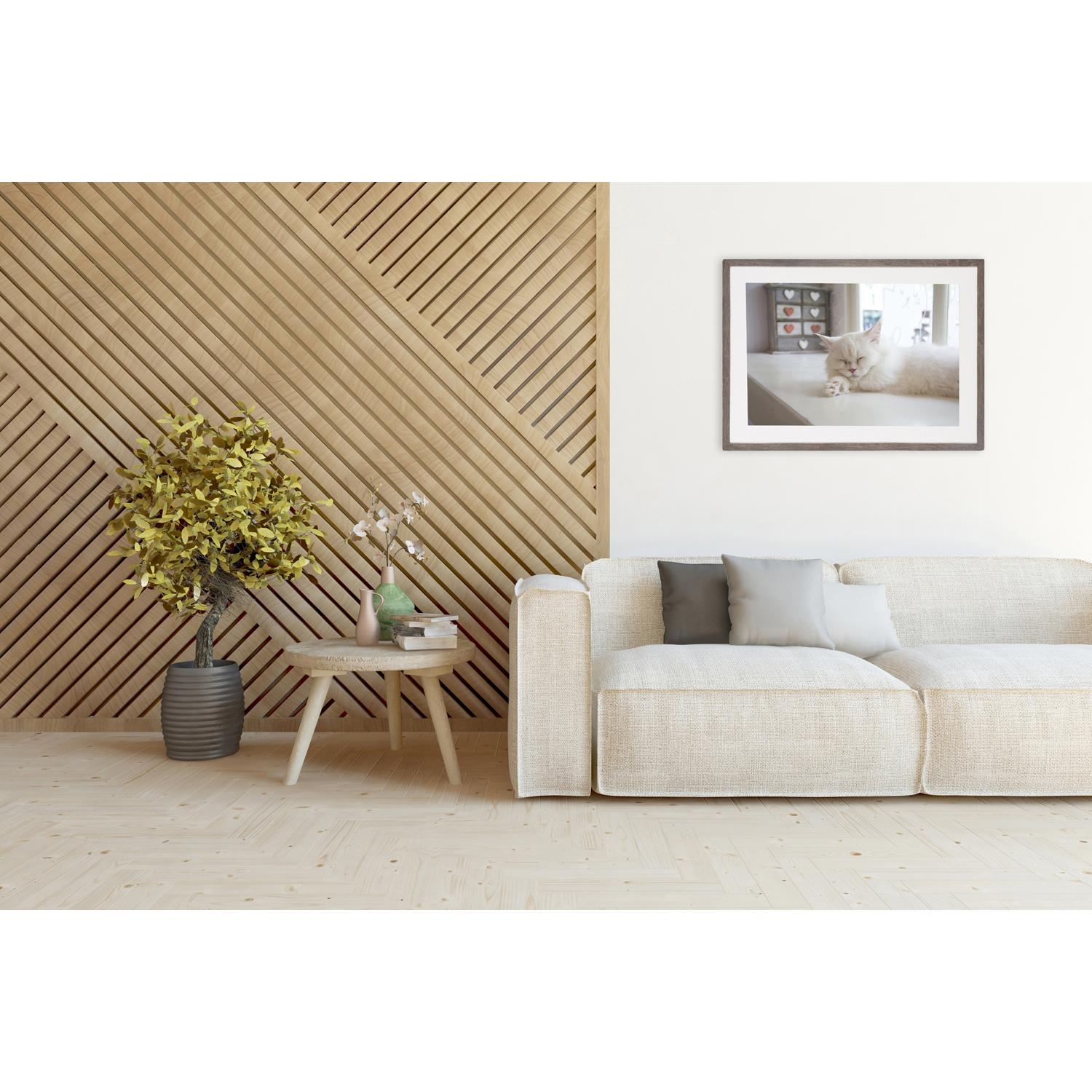 Fotolijst Modern - 50x70cm - Lichtbruin