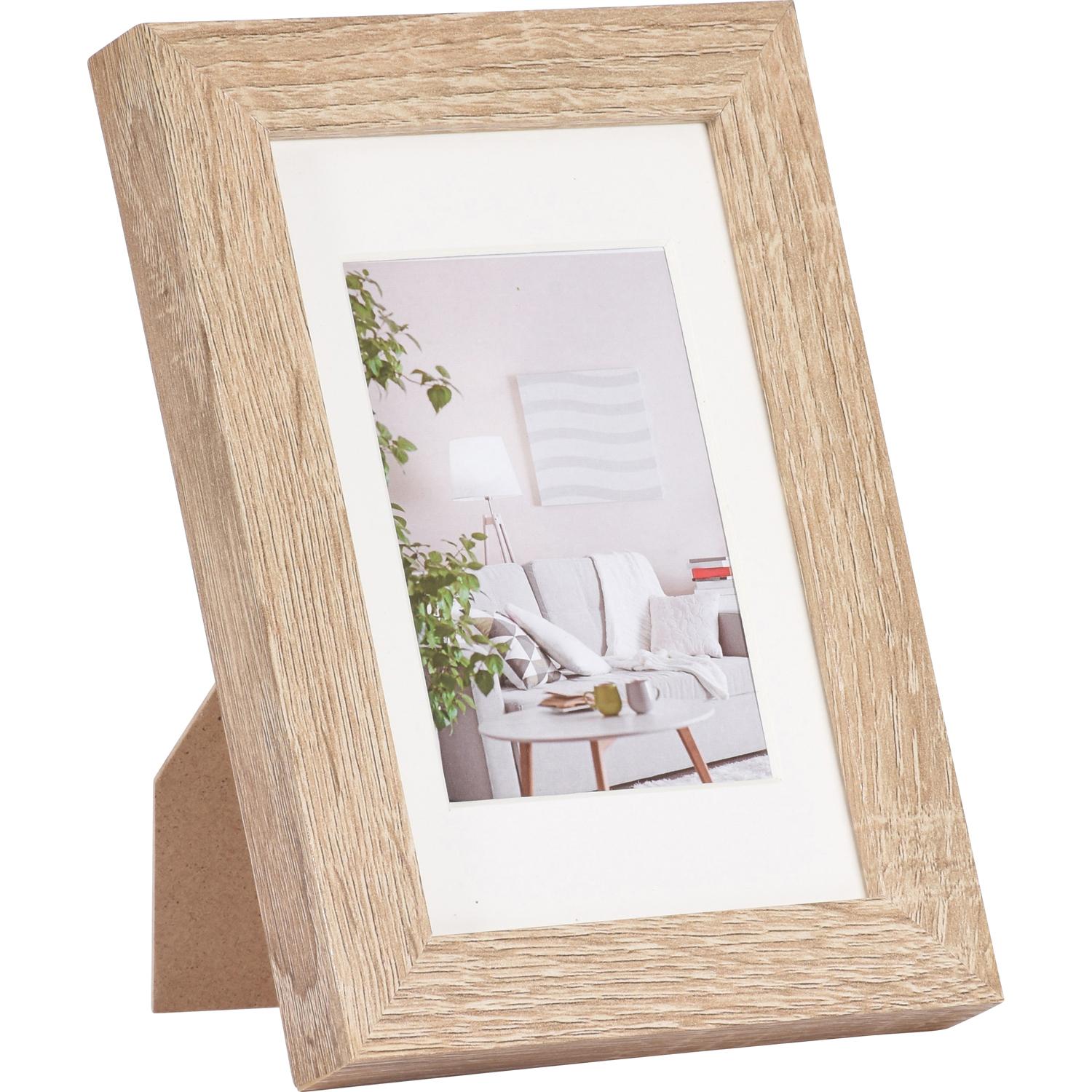 Cadre photo Moderne - 15x20cm - Marron clair