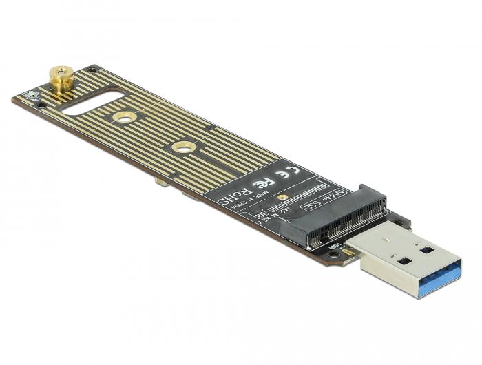 Boîtier LC-M2-C-NVME pour M.2 NVME SDD- USB 3.1 Gen. 2 Superspeed