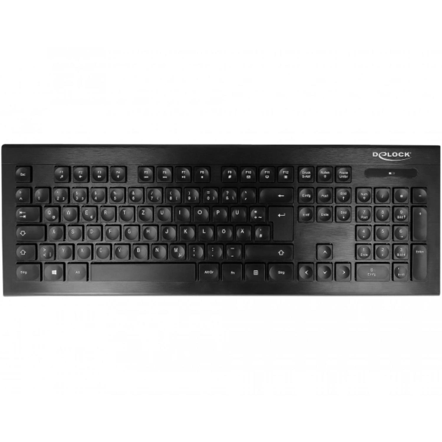 Draadloos toetsenbord - Delock - Qwertz - Delock