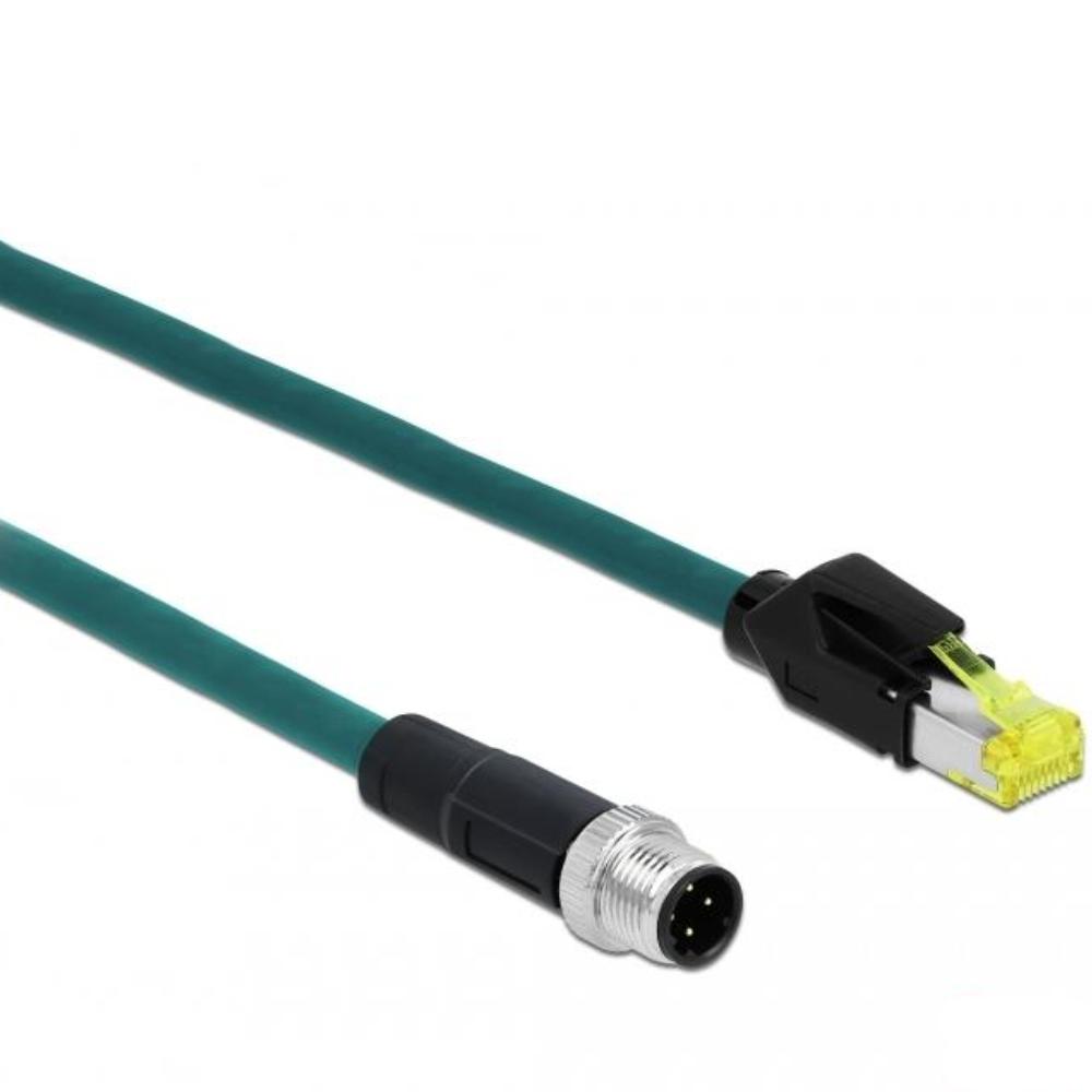 M12 naar RJ45 kabel - Delock
