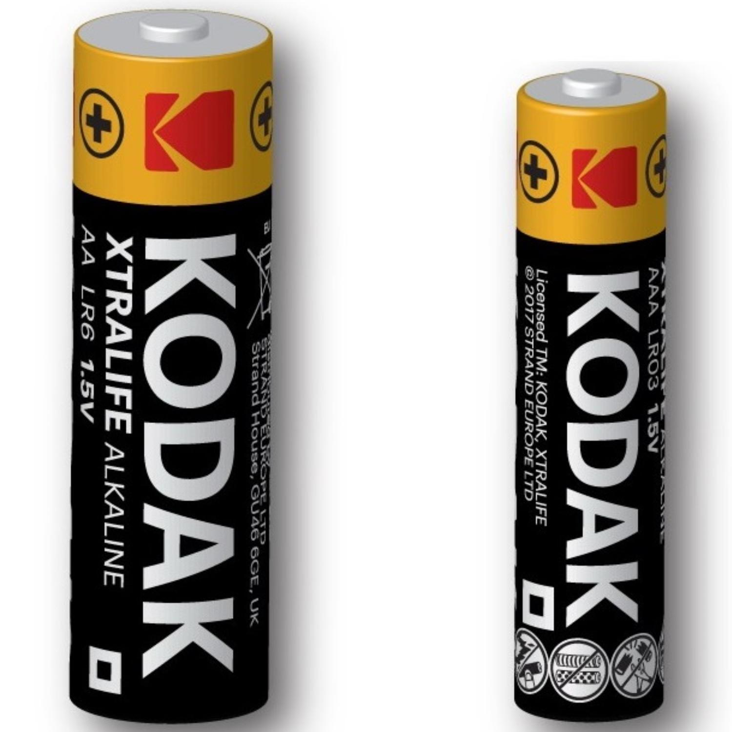 AAA + AA Batterij - Alkaline - Kodak