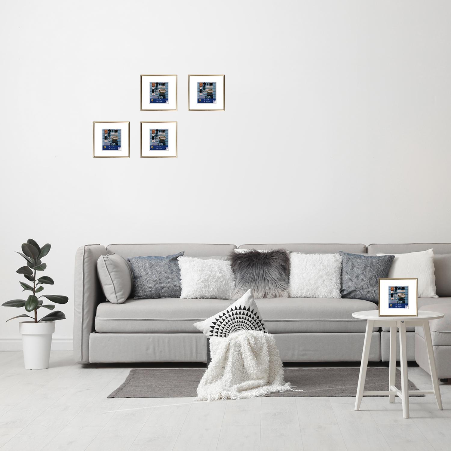 Fotolijst Napoli - 40x40cm - Goud