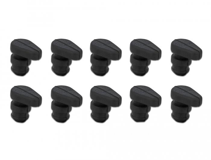 Delock Rubberen nippel voor M.2 SSD / module 10 stuks - Delock