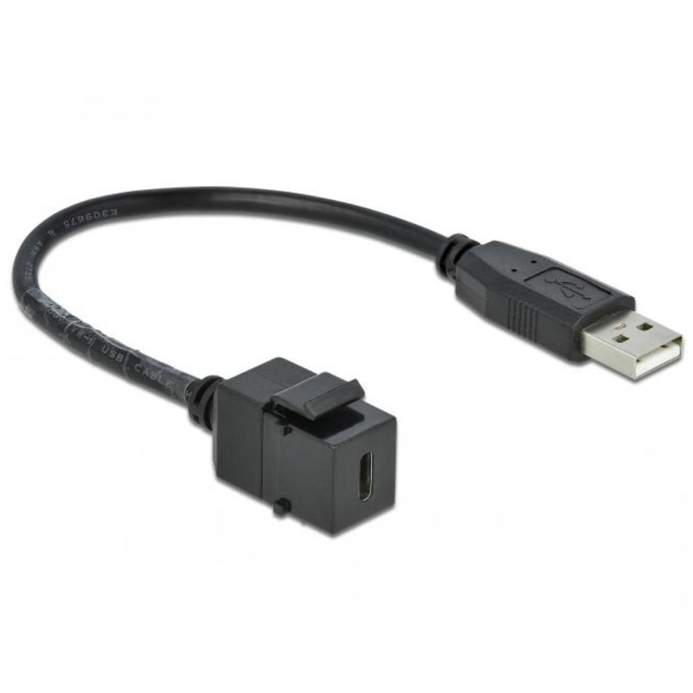 USB A naar C keystone - Delock