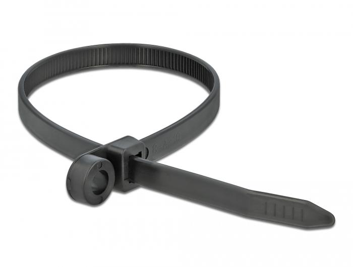 Tie-Wrap - 400 mm - Zwart - Delock