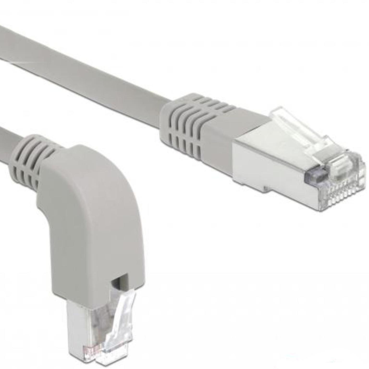 SF/UTP Cat 5e Kabel gehoekte 0,5 Meter