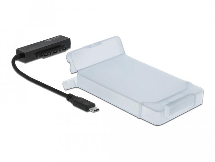 Delock USB Type-C™ vers SATA Convertisseur avec boîtier de protection 2,5″ - Delock