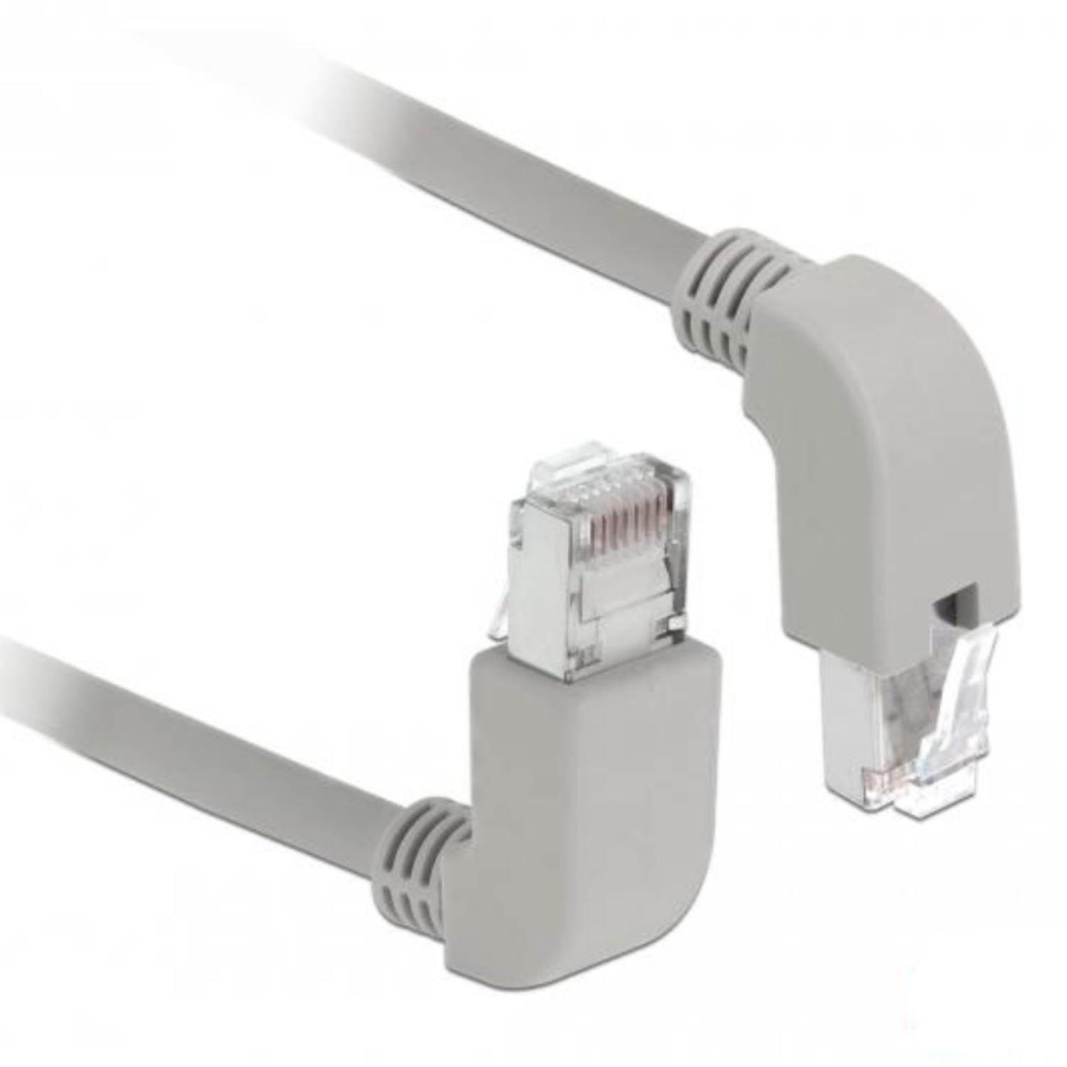S/FTP Cat 6a kabel - haaks - 2 meter - Delock