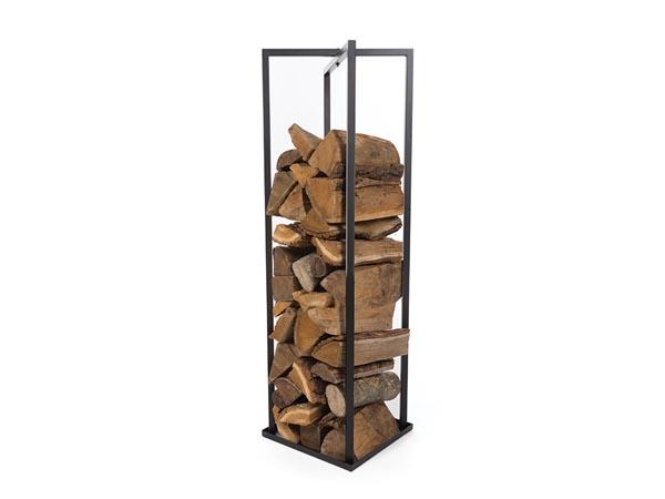 RANGEMENT À BOIS - 34 x 34 x 118 cm - Perel