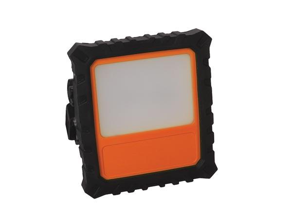 LAMPE DE TRAVAIL LED PORTATIVE RECHARGEABLE 10 W / 700 lm AVEC FONCTION DE VARIATION D'INTENSITÉ - Perel