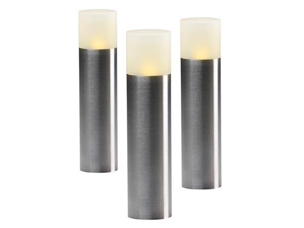 ÉCLAIRAGES DE JARDIN CHÊNE ENSEMBLE ÉCLAIRAGE DE SOL 12 V 3 P. - Garden Lights
