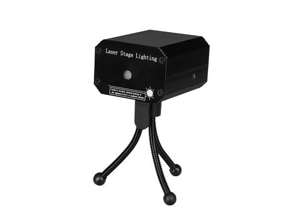 SUPER MINI RG LASERPROJECTOR MET 'GLUWORM'-EFFECT - HQ-Power