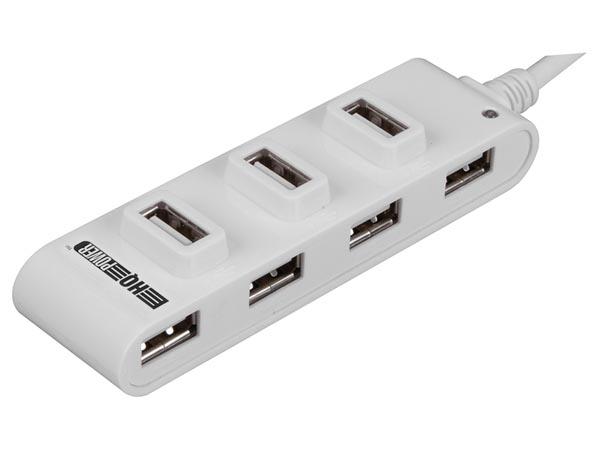 HIGH-SPEED USB 2.0 HUB - 7 poorten - HQ-Power