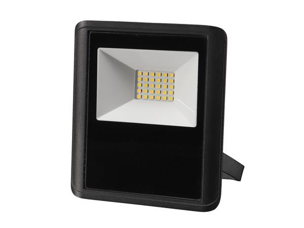 LED BUITENSCHEMER 20 W, NEUTRAAL WIT ZWART - Perel