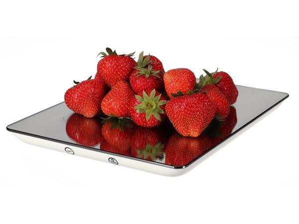DIGITALE KOKERSCHAAL - 5 kg / 1 g - SPIEGELEFFECT - Perel