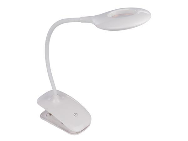 LED-BUREAULAMP - OPLAADBAAR - DIMBAAR - 20 LEDs - WIT - Velleman