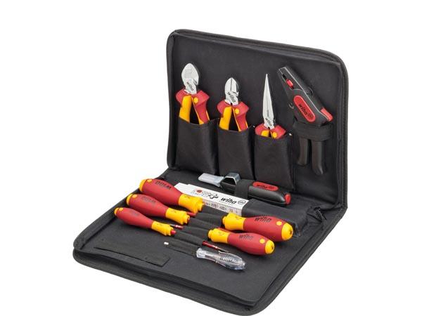 Wiha Coffret d'outils pour électriciens, assortiment 12 pièces (36389) - WIHA