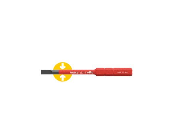 Wiha Bit slimBit electric sleufkop (34581) 5,5 mm x 75 mm - WIHA