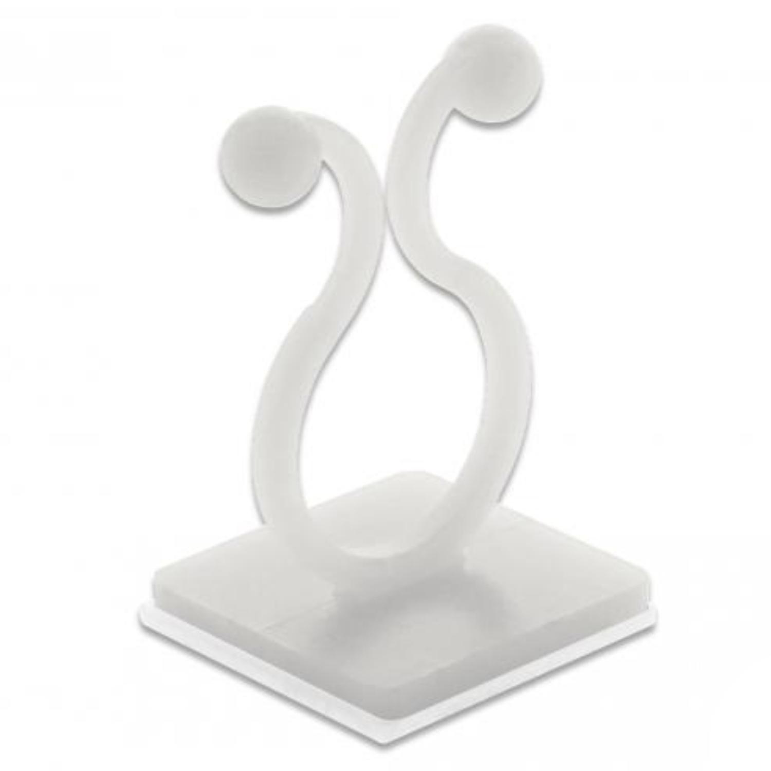 Foret de câble Delock avec base adhésive naturelle 10 pcs. - Delock