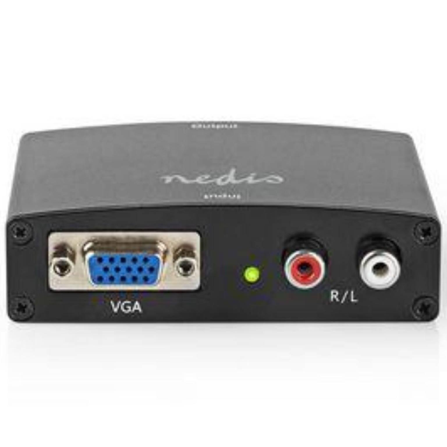 Tulp/VGA naar HDMI omvormer - Nedis