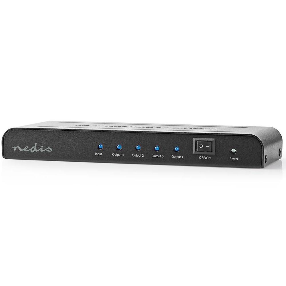 4-poorts HDMI splitter