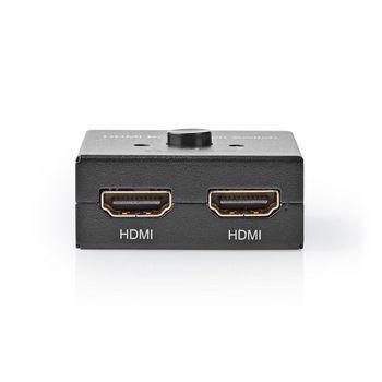HDMI™-Splitter/Switch in Eén 2x HDMI™-Uitgang - 1x HDMI™-Ingang