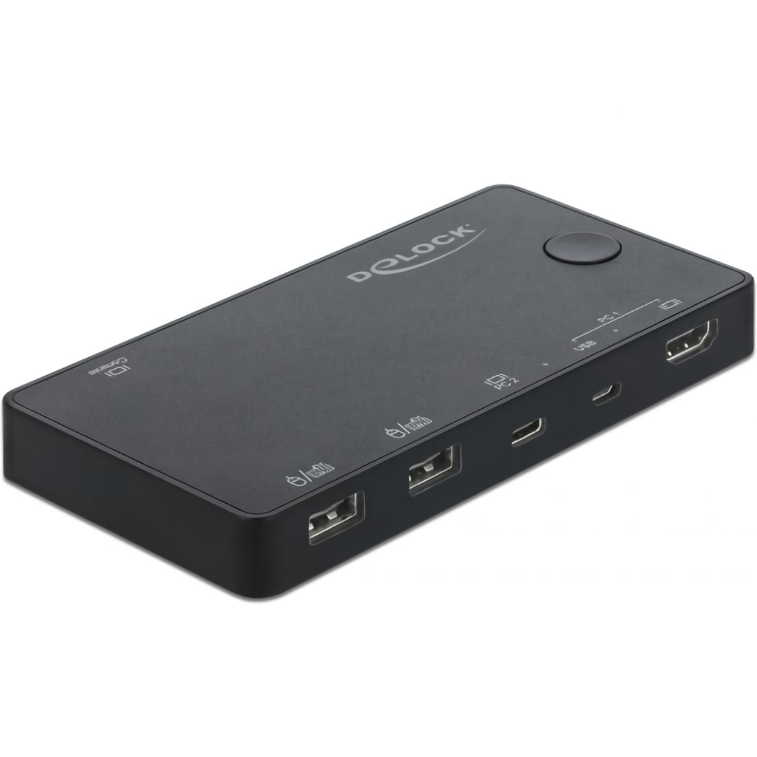 KVM-schakelaar HDMI / USB C - Delock